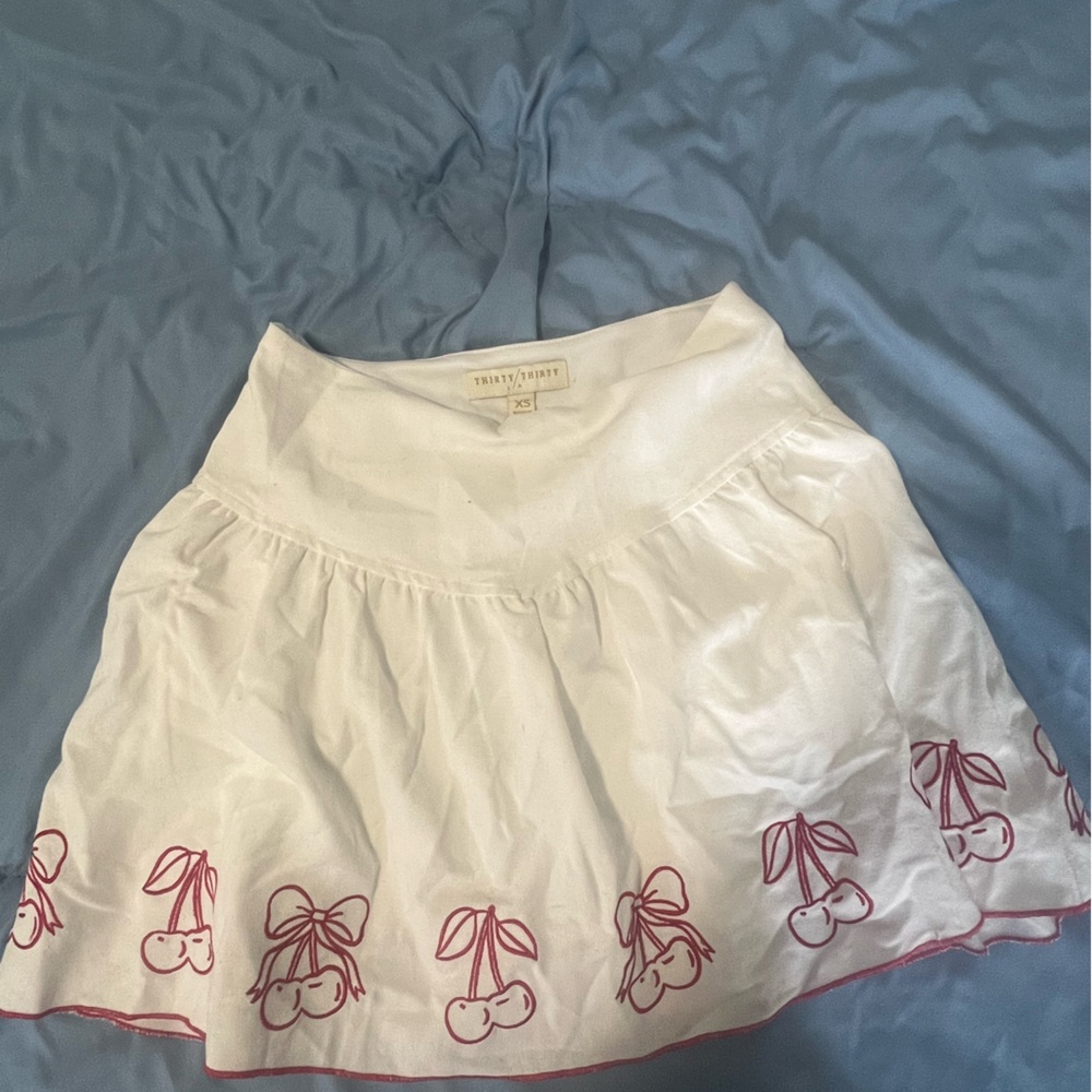 Thirty/Thirty Cherry miniskirt